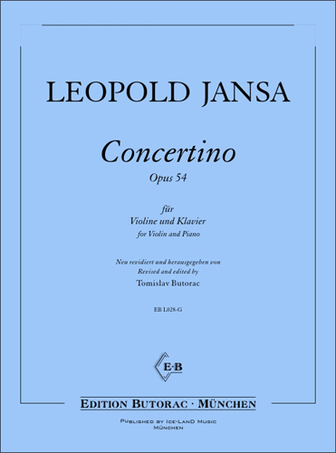 Cover - Leopold Jansa, Concertino op. 54